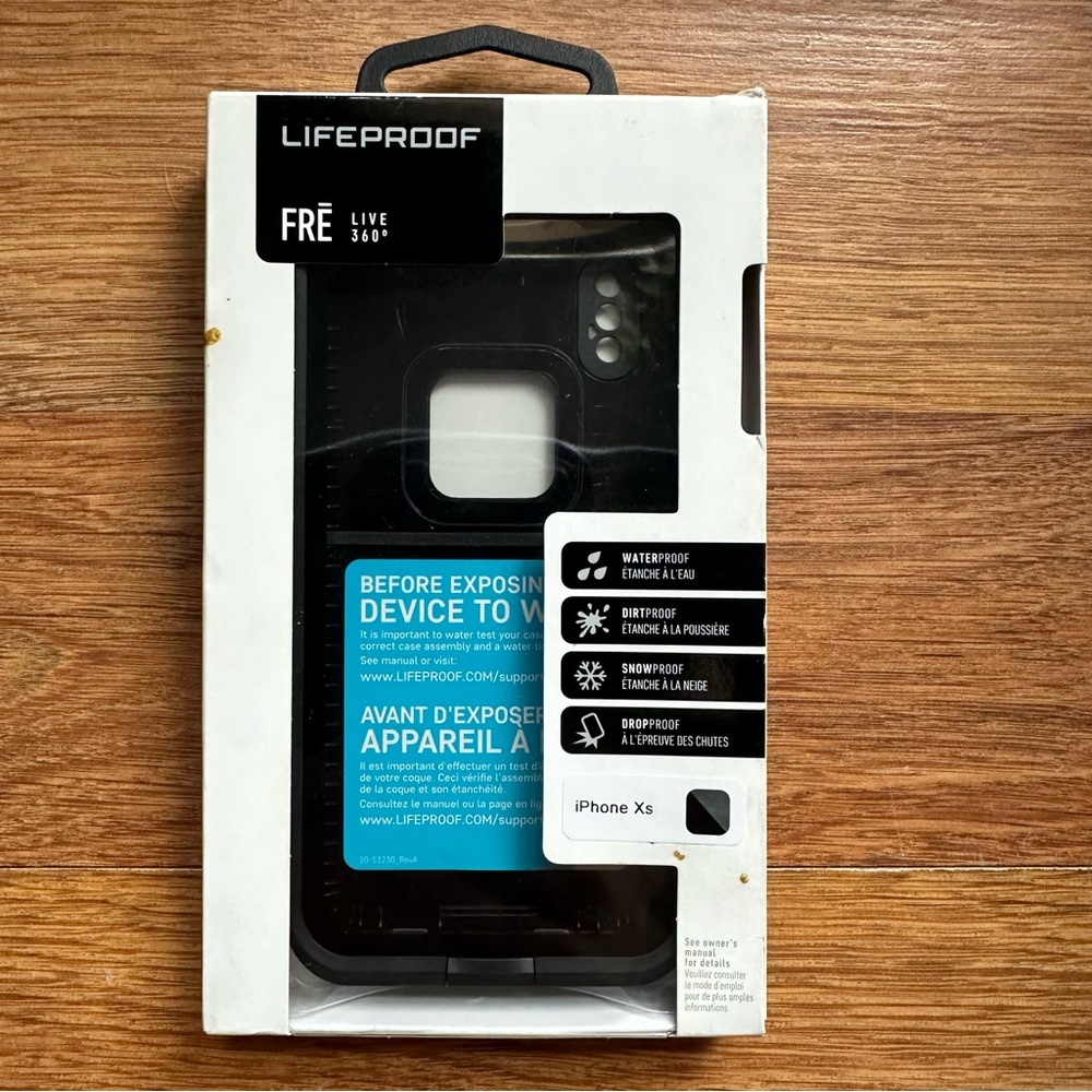 Lifeproof Fre case for iPhone X or Xs. NEW.